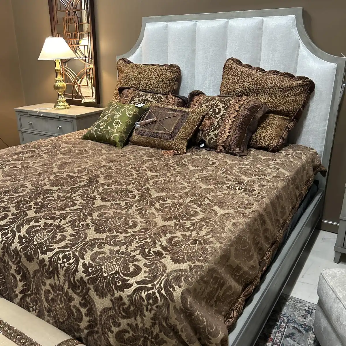 Bedroom furniture at White Furniture Company in Benton, AR