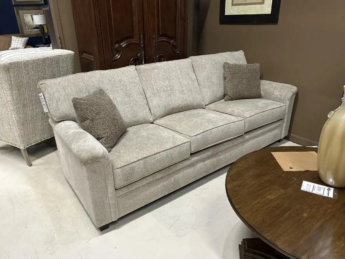 Living room furniture on display at White Furniture Company in Benton, AR